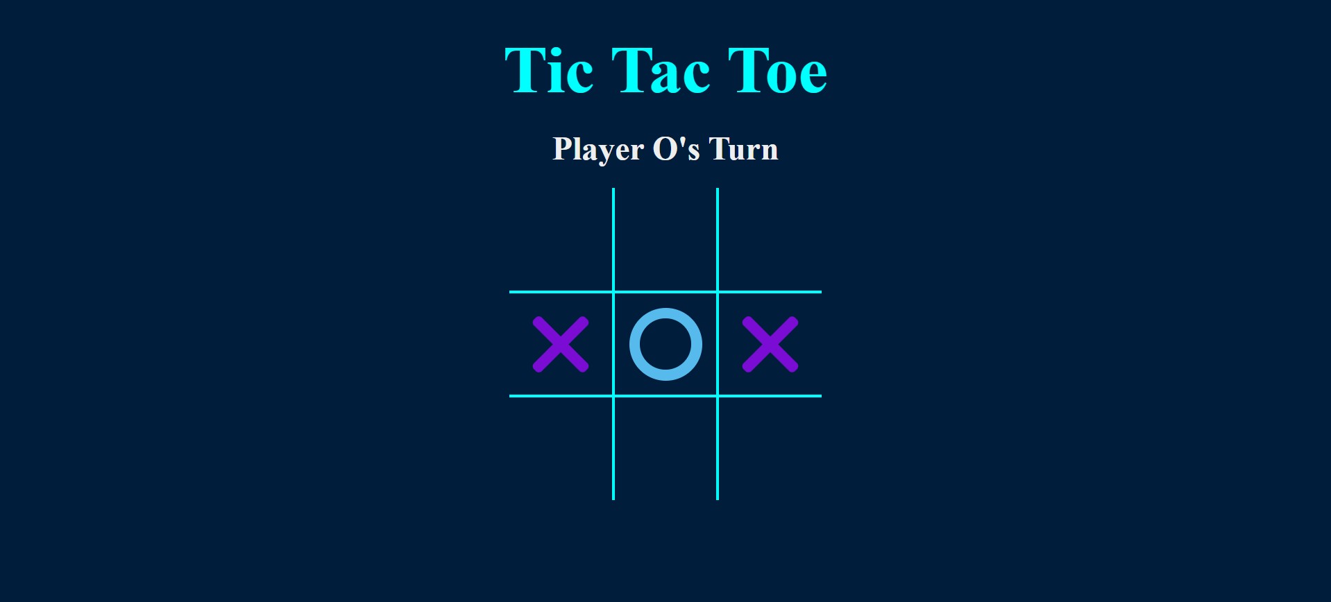 Tic Tac Toe